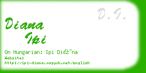 diana ipi business card